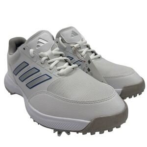 Adidas Tech Response 3.0 Golf Shoes Womens 8 White NEW HQ1198 Spiked Athletic